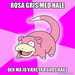 Slowpoke the Pokemon