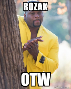 Anthony Adams in Yellow Suit Rubbing Hands
