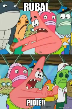 Push It Somewhere Else Patrick