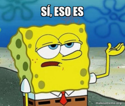 Tough SpongeBob