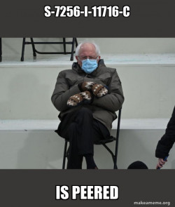 Bernie Sanders at the Inauguration