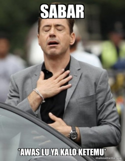 Tony Stark Relief