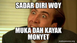 Sarcastic Nicholas Cage
