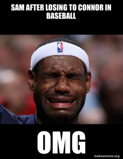 Lebron Crying