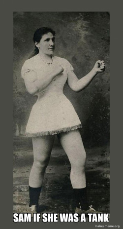 Overly Manly Woman