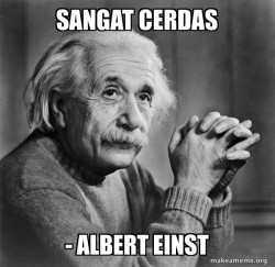 Serious Albert Einstein