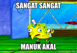 Mocking SpongeBob