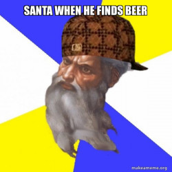 beer santa