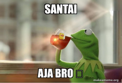 Kermit Drinking Tea