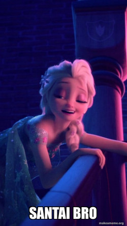 Drunk Elsa