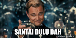 Great Gatsby Reaction - Leonardo DiCaprio Toast