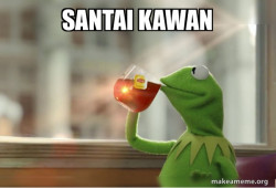 Kermit Drinking Tea