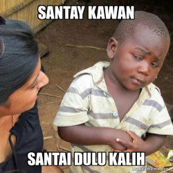 Skeptical Third World Kid