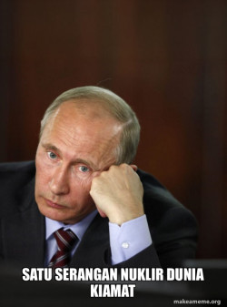 Contemplative Putin
