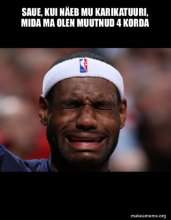 Lebron Crying