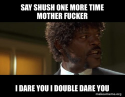 Samuel L Jackson from Pulp Fiction