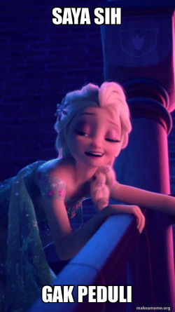 Drunk Elsa