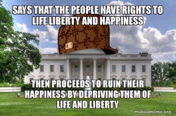 Scumbag Whitehouse