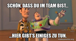 Buzz and Woody (Toy Story) Meme