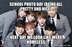 K-Pop Band BTS (Bangtan Boys)