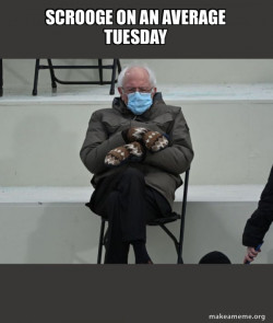 Bernie Sanders at the Inauguration