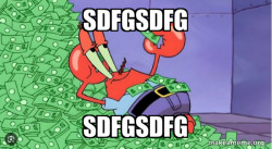 Mr Krabs Money