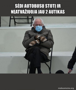 Bernie Sanders at the Inauguration