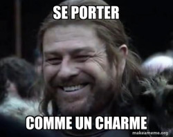 Happy Ned Stark Meme