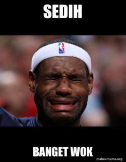 Lebron Crying