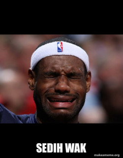 Lebron Crying