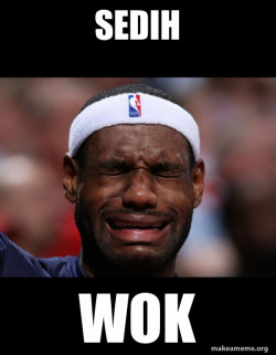 Lebron Crying