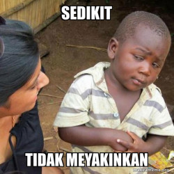 Skeptical Third World Kid