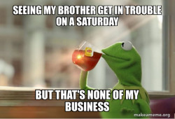 Kermit Drinking Tea