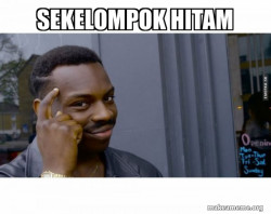 Roll Safe Black Guy Pointing at His Head 
