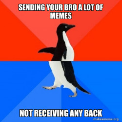 Socially Awesome Awkward Penguin