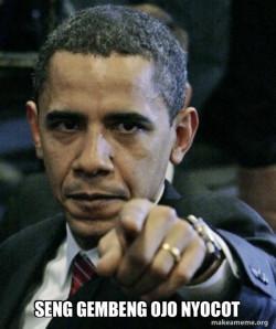 Angry Obama