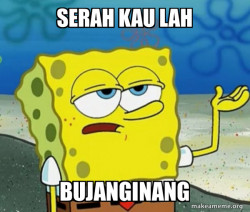 Tough SpongeBob