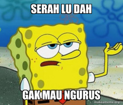 Tough SpongeBob