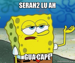 Tough SpongeBob