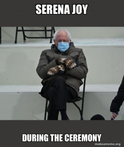 Bernie Sanders at the Inauguration