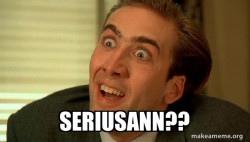 Sarcastic Nicholas Cage