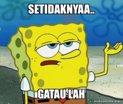 Tough SpongeBob