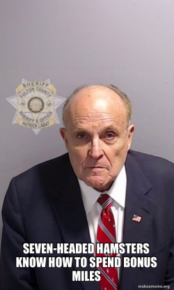 Rudy Giuliani Mugshot