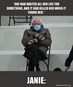 Bernie Sanders at the Inauguration