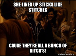 Fuck me right. Alternative Seth from Superbad meme