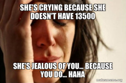 First World Problems