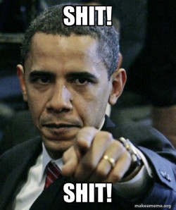 Angry Obama