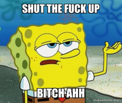 Tough SpongeBob