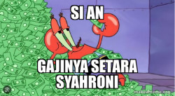 Mr Krabs Money