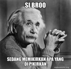 Serious Albert Einstein